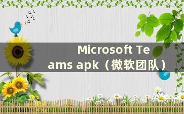 Microsoft Teams apk（微软团队）